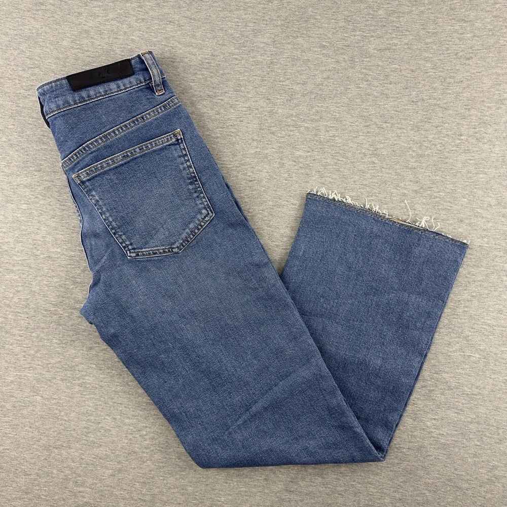 IRO Paris Women's Bruno Straight Leg Jeans Size 26 Blue‎ 100% Cotton NWT $245